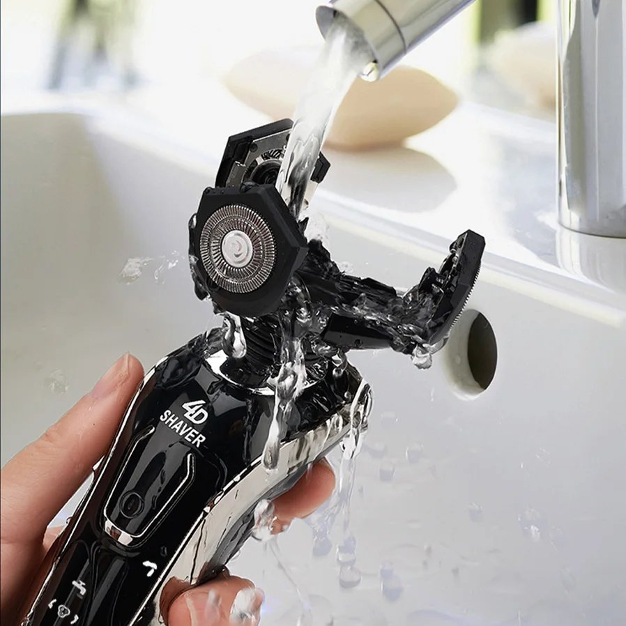 Professional Men's Electric Shaver, with Smooth and Comfortable Shaving Time, Suitable for Facial Trimming and Cleaning