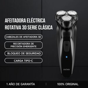 Enchen Blackstone-C Electric Rotary Shaver for Men with 3D Floating Blades, Washable, USB Type-C Rechargeable