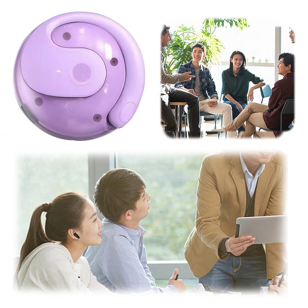 Wireless BT AI Translation Earbuds 99% Accuracy 144 Languages Translator Earbuds Translator Device Ideal for Travel and Business