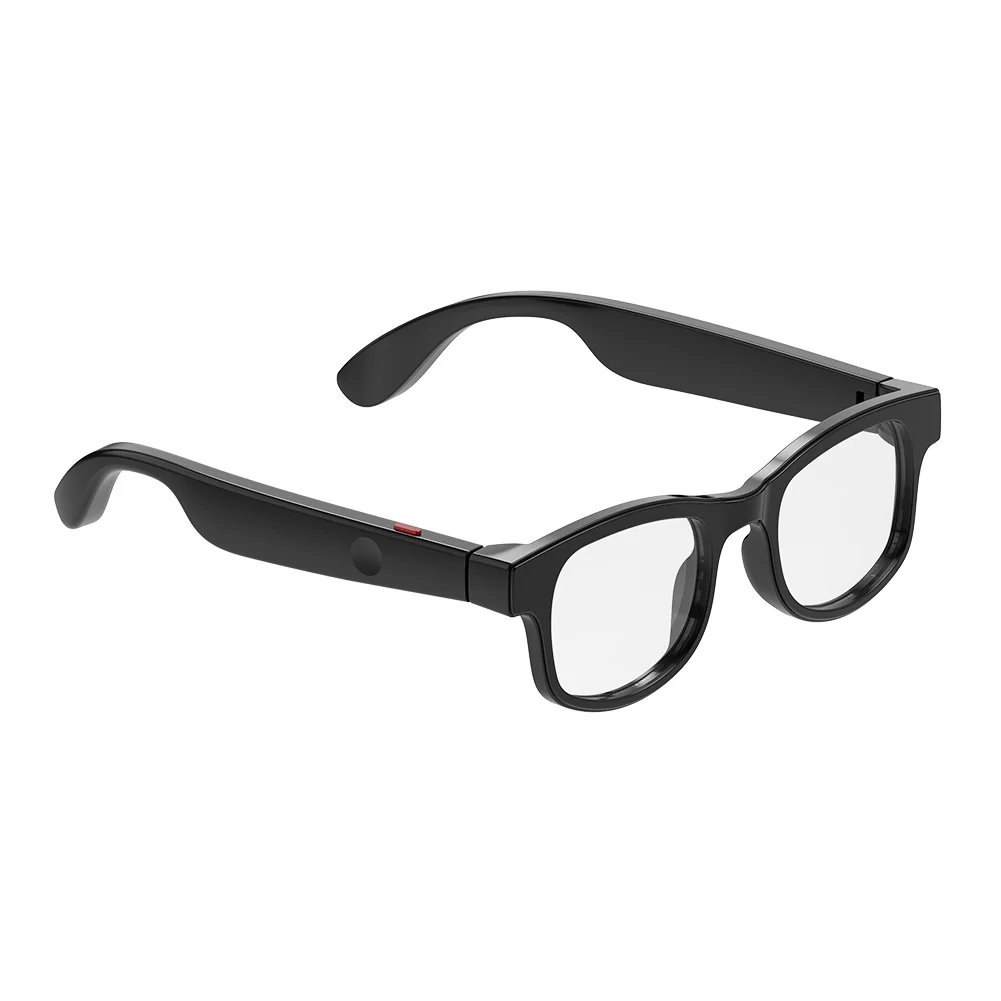 AI Translation Smart Glasses with 144 Language BT Glasses Built-in Mic & Speakers for Office Driving Cycling Outdoor Sports