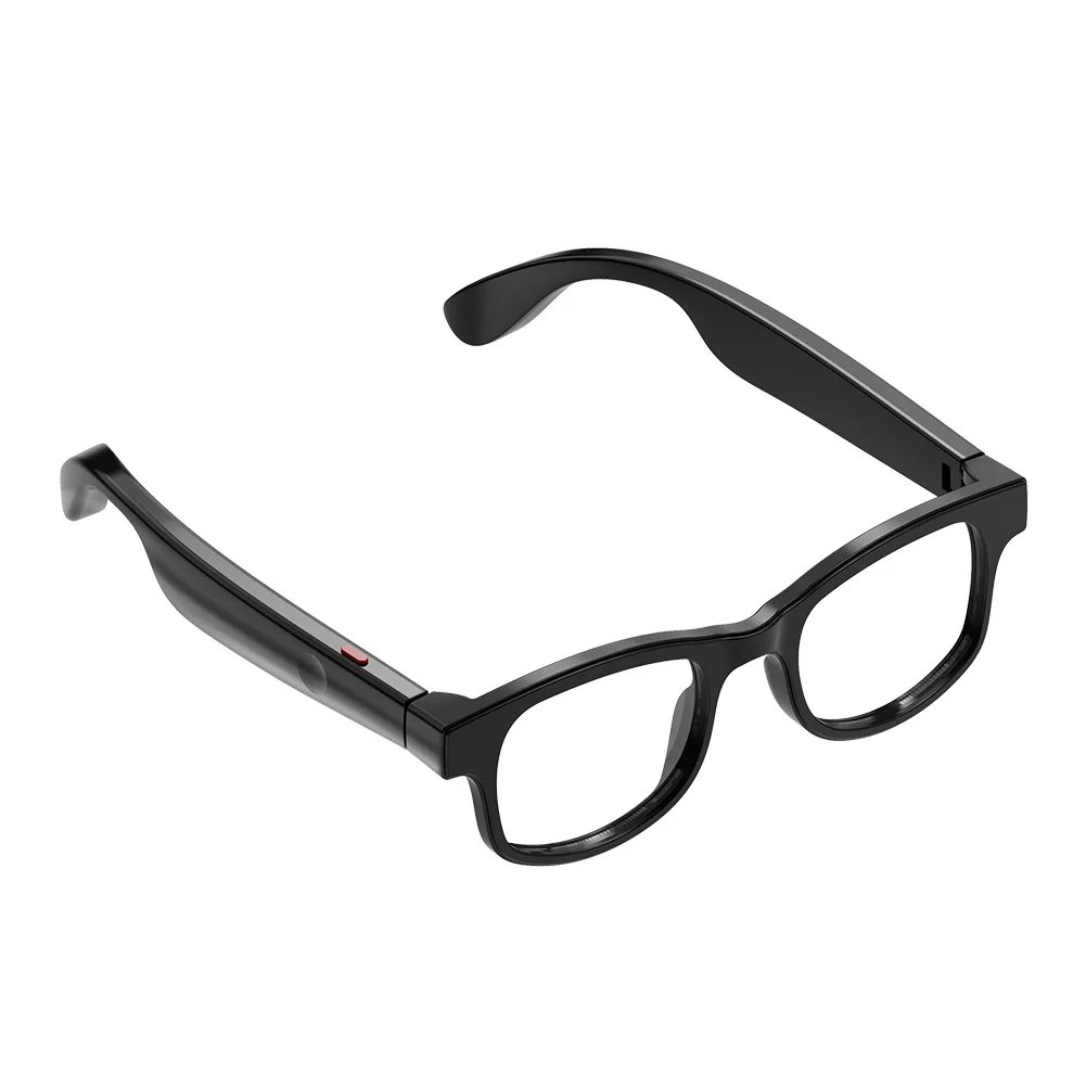 AI Translation Smart Glasses with 144 Language BT Glasses Built-in Mic & Speakers for Office Driving Cycling Outdoor Sports