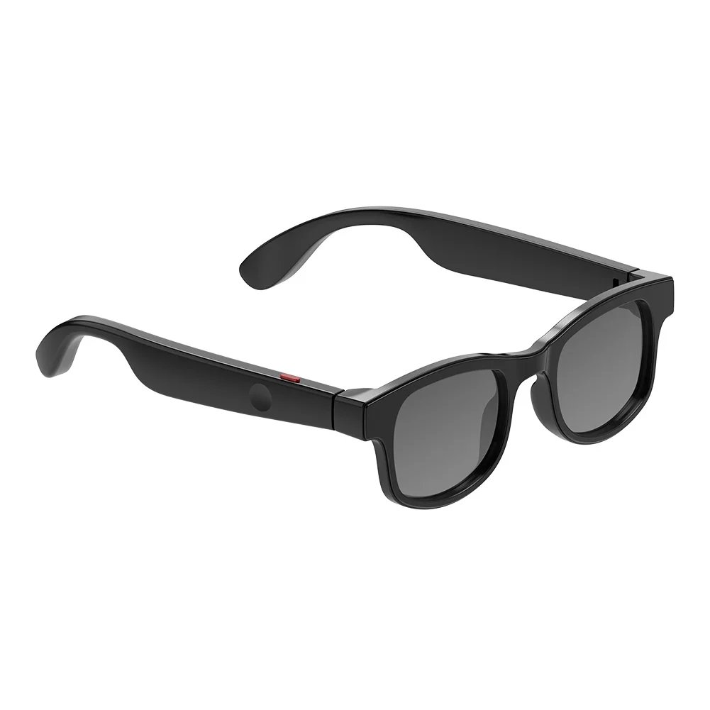 AI Translation Smart Glasses with 144 Language BT Glasses Built-in Mic & Speakers for Office Driving Cycling Outdoor Sports