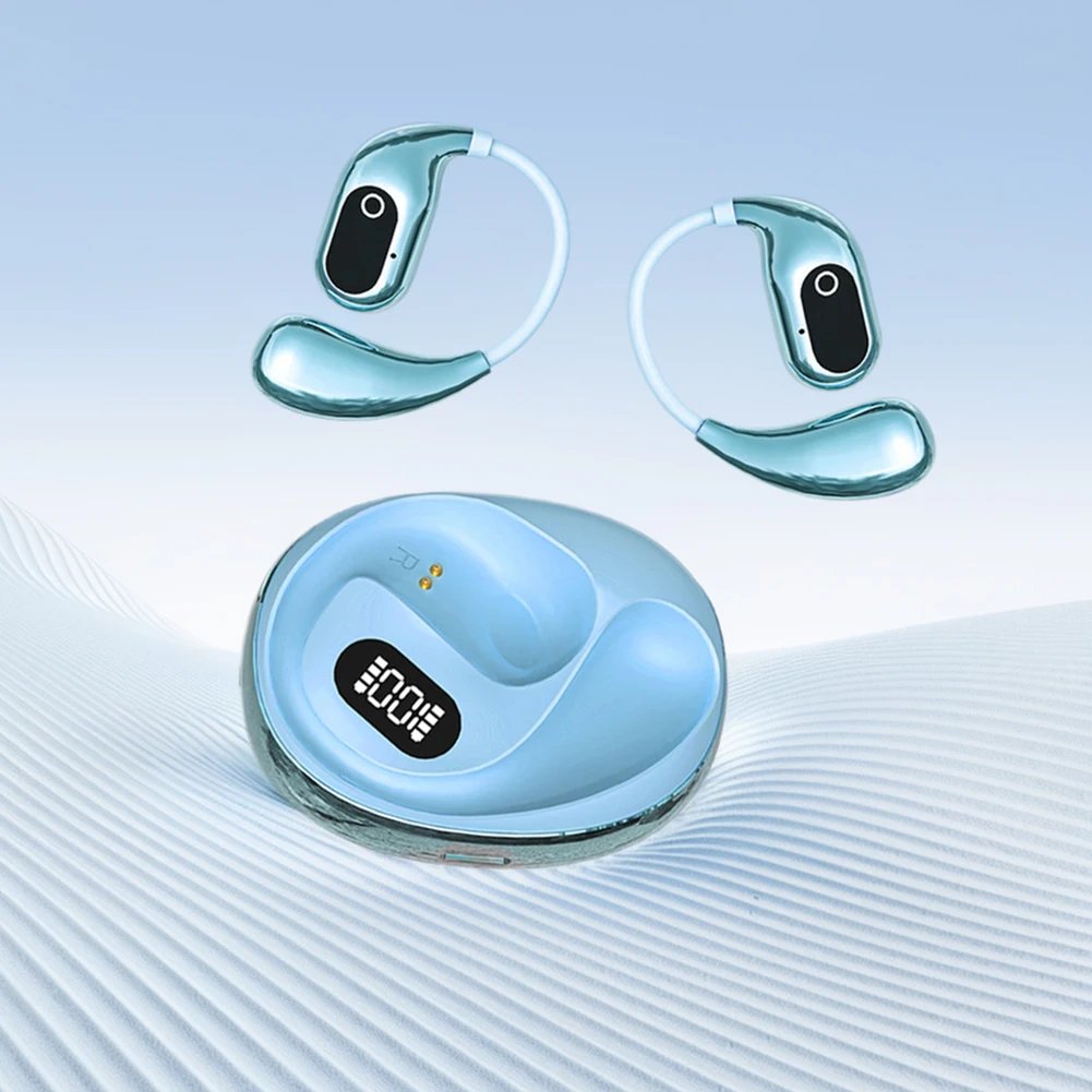 AI Real Time AI Translator Earbuds Bluetooth-Compatible 5.3 Smart Voice Translator Translator Headset for Sports Business Travel