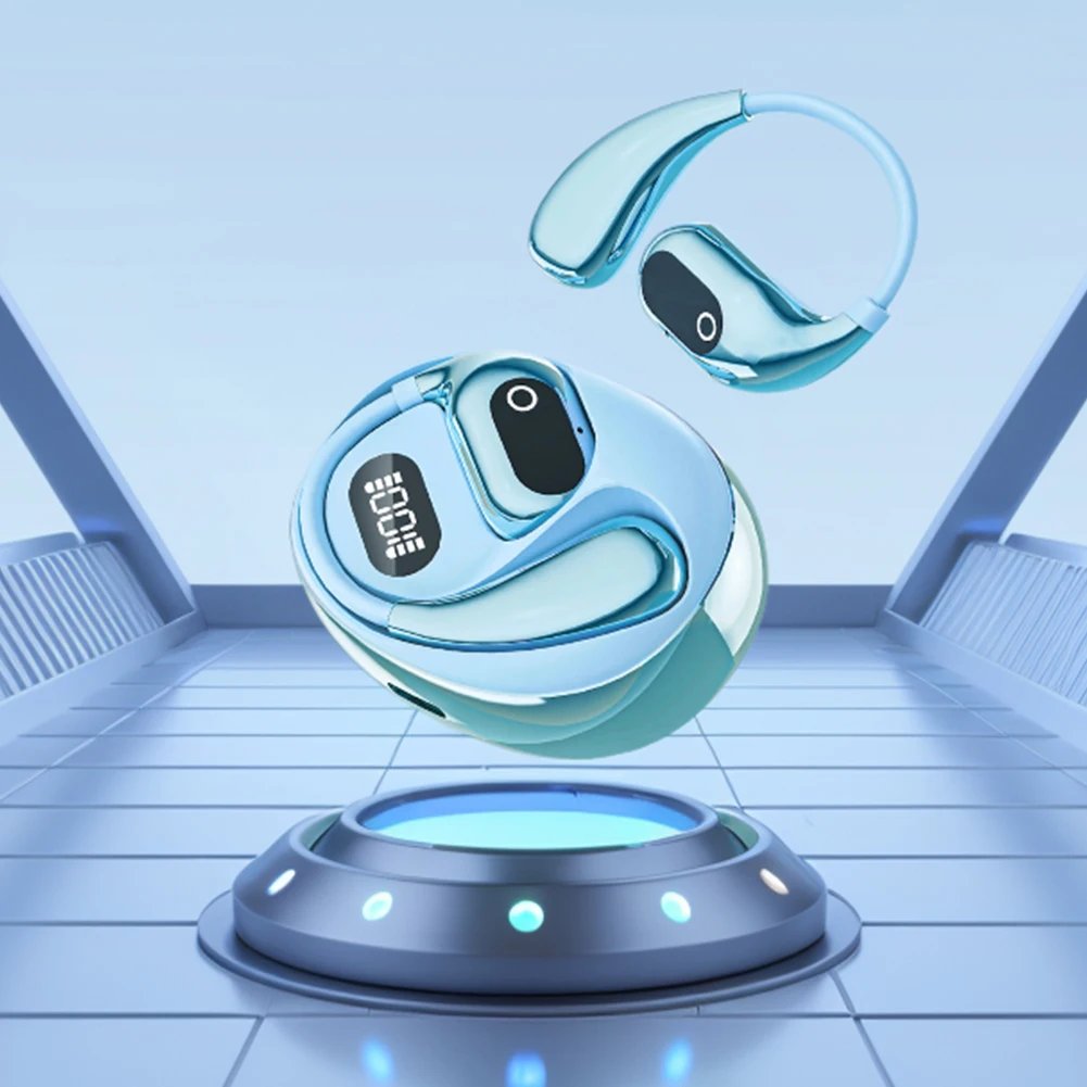 AI Real Time AI Translator Earbuds Bluetooth-Compatible 5.3 Smart Voice Translator Translator Headset for Sports Business Travel