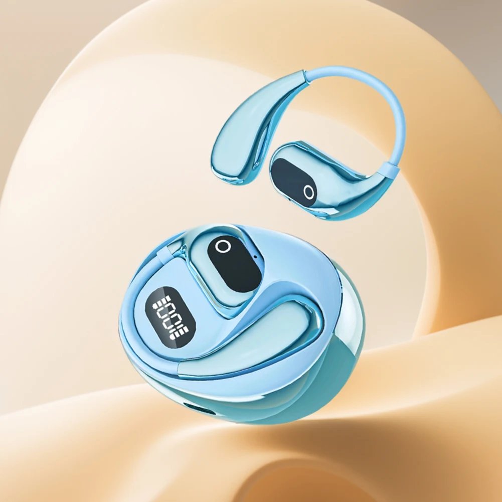 AI Real Time AI Translator Earbuds Bluetooth-Compatible 5.3 Smart Voice Translator Translator Headset for Sports Business Travel