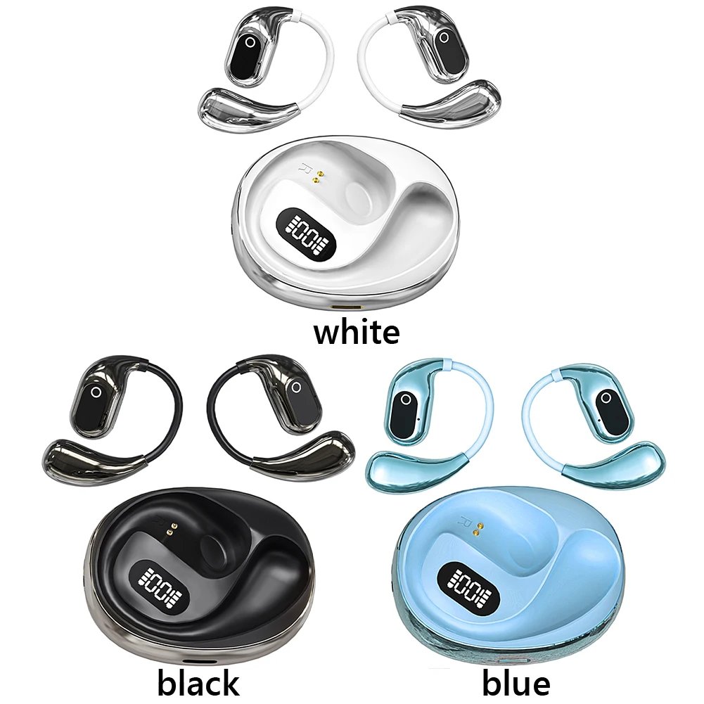 AI Real Time AI Translator Earbuds Bluetooth-Compatible 5.3 Smart Voice Translator Translator Headset for Sports Business Travel