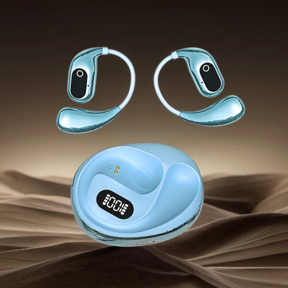 AI Real Time AI Translator Earbuds Bluetooth-Compatible 5.3 Smart Voice Translator Translator Headset for Sports Business Travel