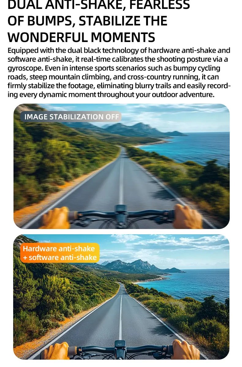 2026 New AI Smart Shooting&Recording Glasses with 800W Camera HD Anti-shake Bicycle Riding Shooting Artifact Windproof Goggles