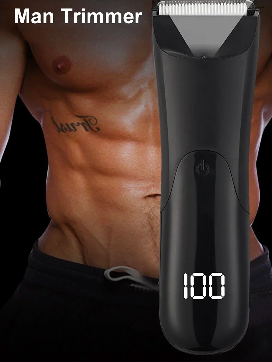 Man Body Hair Trimmer Epilator Groin Trimer For Man Beard Shaver Chest  Epilator Armpit Hair Shaver Arms Legs Hair Razors