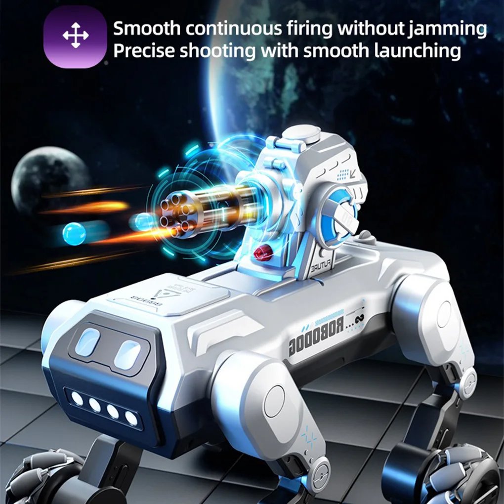 Intelligent Remote Control Robot Dog Electronic Stunt Voice Command 2.4G Remote Control Robot Dog Song Children’s Toys
