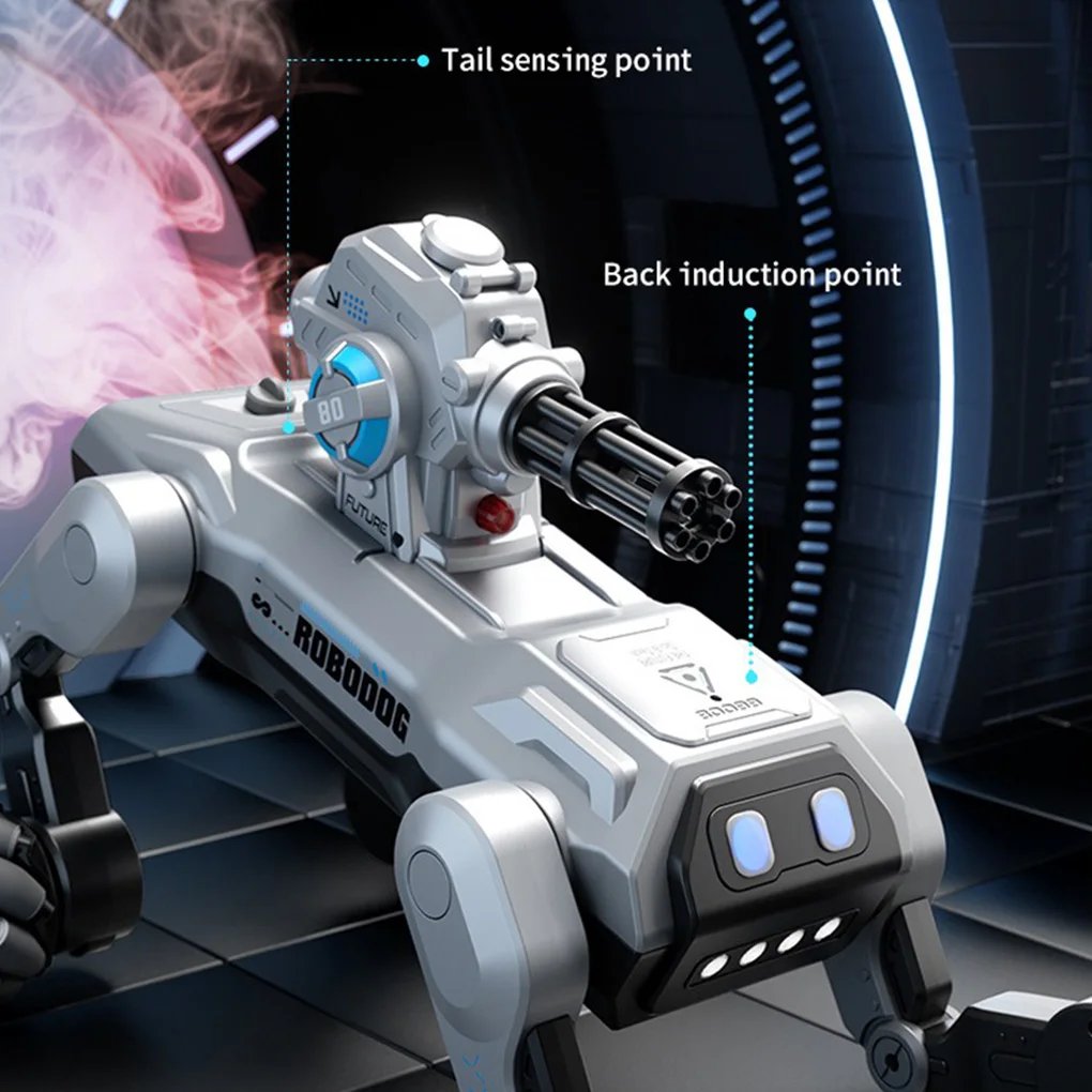 Intelligent Remote Control Robot Dog Electronic Stunt Voice Command 2.4G Remote Control Robot Dog Song Children’s Toys