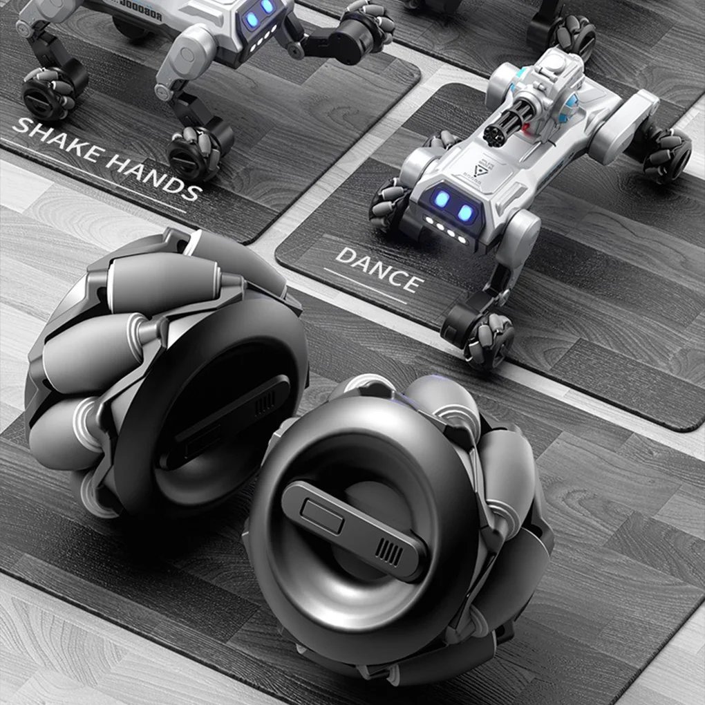 Intelligent Remote Control Robot Dog Electronic Stunt Voice Command 2.4G Remote Control Robot Dog Song Children’s Toys