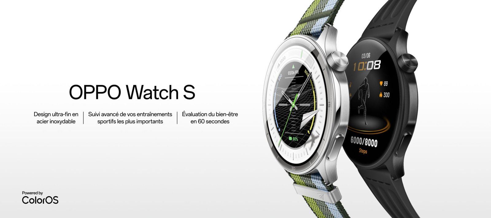 Eu version OPPO Watch S samrtwatch  1.46'' AMOLED display,10 days Battery,Heart rate monitoring,ECG Analyzer,SpO2,NFC,Galileo