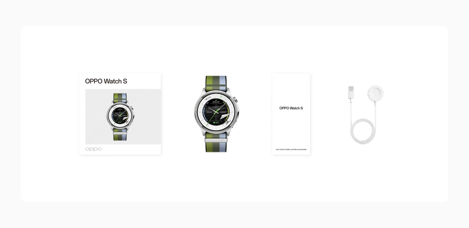 Eu version OPPO Watch S samrtwatch  1.46'' AMOLED display,10 days Battery,Heart rate monitoring,ECG Analyzer,SpO2,NFC,Galileo