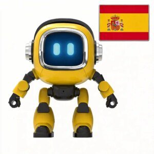 DeepSeek AI Spanish Version Intelligent Robot Kids Toy Voice Interactive Dialogue Educational Desktop Toy With Smart Conversatio