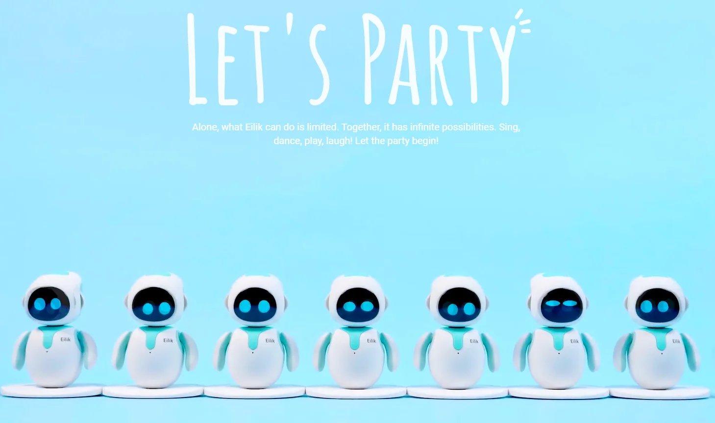 EMO Emoticons Eilik Smart Robot Electronics Automation AI Desktop Pet Intelligence Touch Interactive Mode Multi Functional Robot