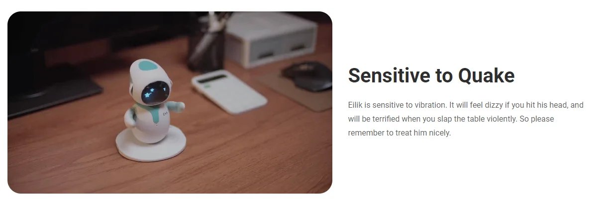 Eilik Smart Robot AI Desktop Artificial Intelligence Robots Accompany Lovely Children and Adults Ai Pets A Little Companion Bot