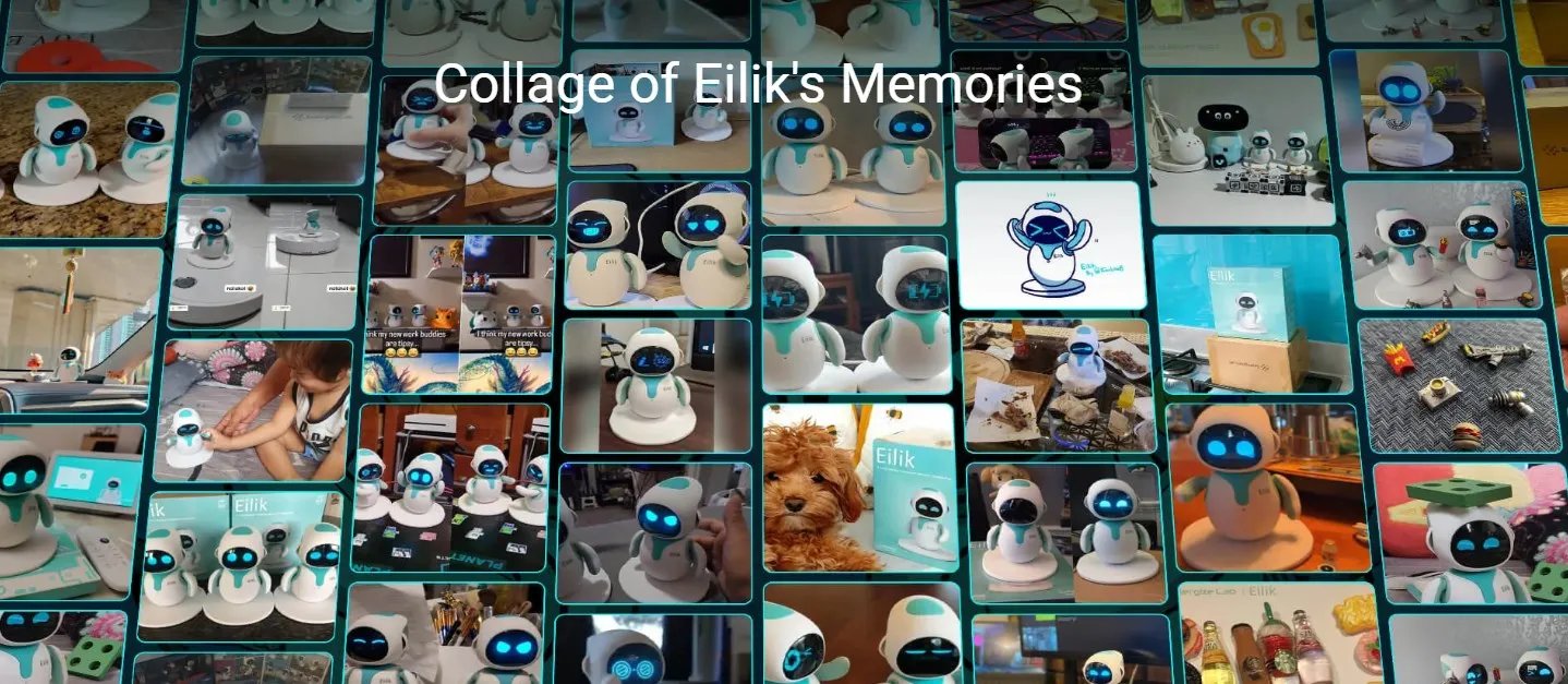 Eilik Smart Robot AI Desktop Artificial Intelligence Robots Accompany Lovely Children and Adults Ai Pets A Little Companion Bot