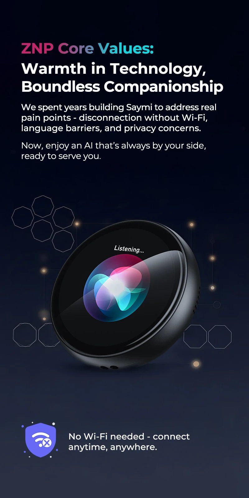 ZNP Z01 Portable Magnetic AI Voice Translator Ultra-thin Instant Professional Smart Voice Translation Display Touch Control for 150+ Languages 30Hrs Playback Children's Companion Robot Authentic Product for Office Use Gifting