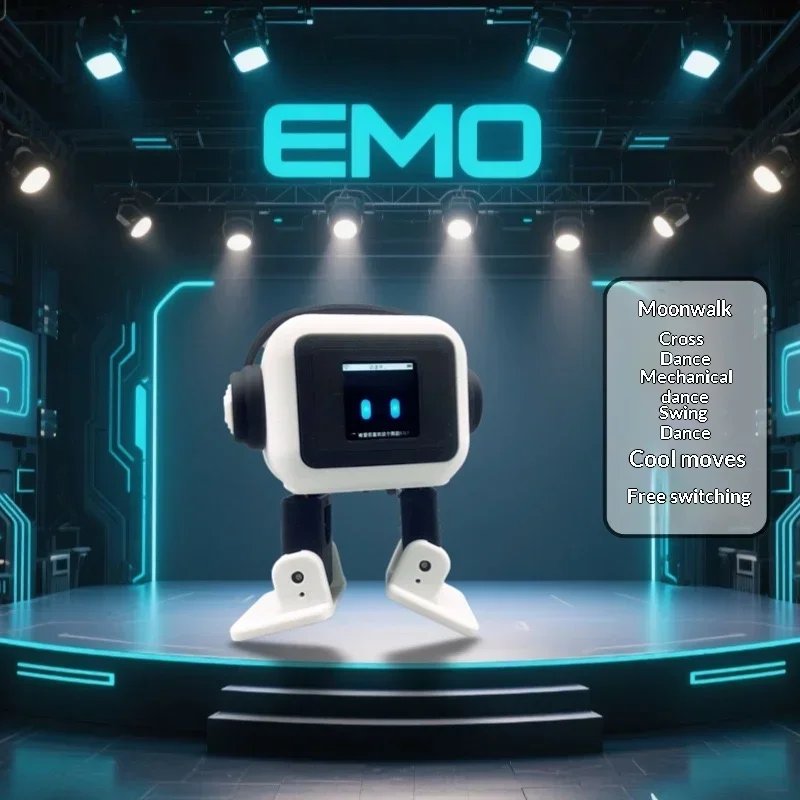 New AI EMO Robot ESP32-S3 Intelligent Interactive Chat Dancing Emotional Companionship Intelligent Robot