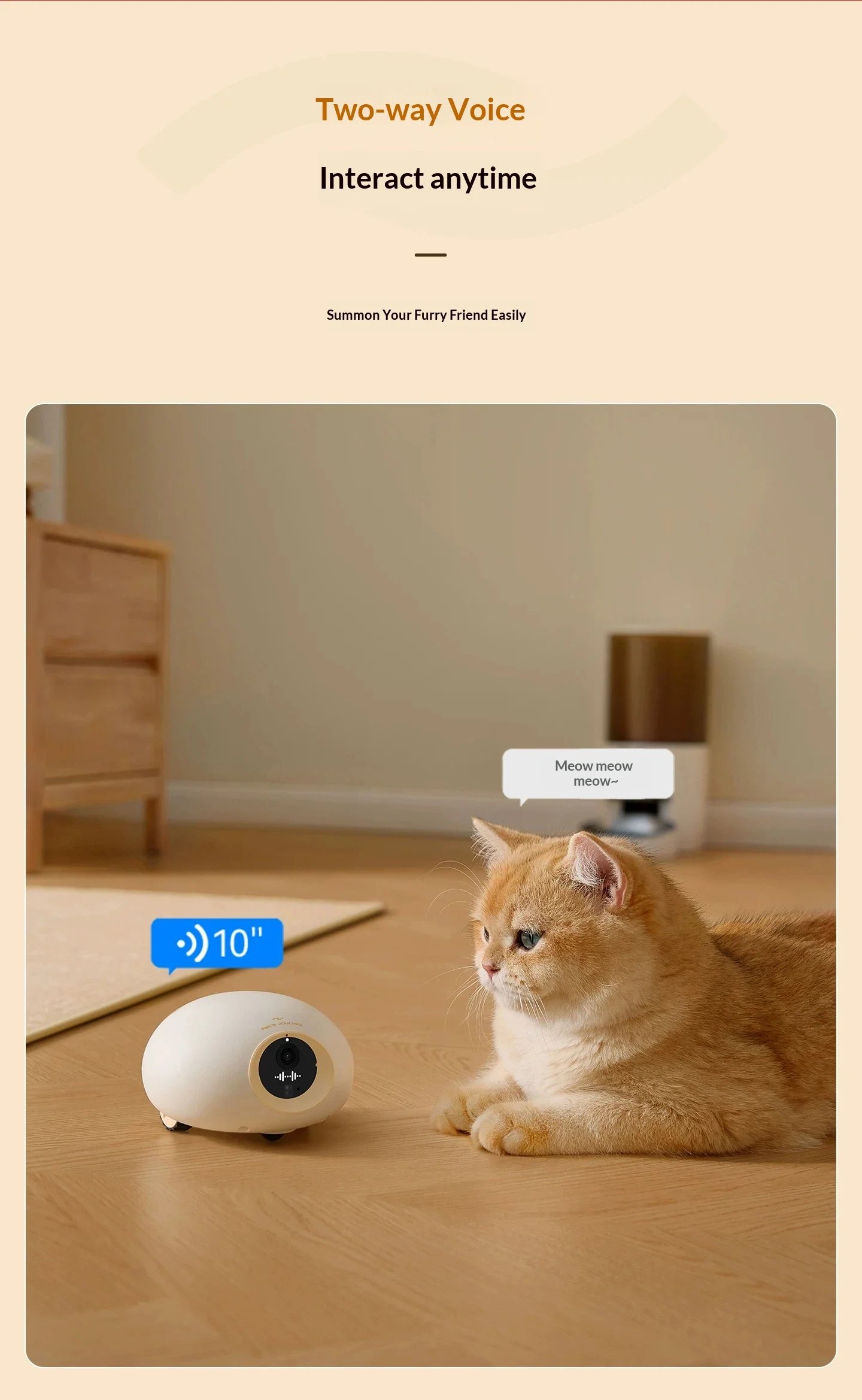 Petsjourney Xingshi AI Smart Robot Pets Intelligent Dialogue Be Self-charging Multifunctional Play Wireless Intelligence Gifts