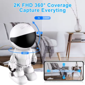 V360 Pro 3MP HD WiFi PTZ Security Camera Indoor Auto Tracking AI Detection Two-Way Audio Night Vision