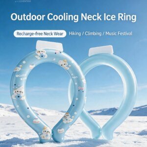 Summer Neck Cooling Ring — Portable Cool Collar for Outdoor Running Fishing
