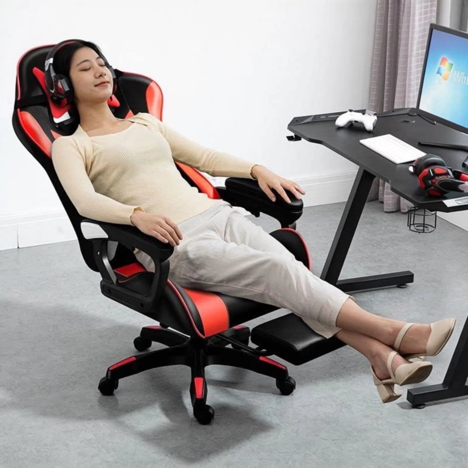 Gaming Chair for Desk — Office and Online Games - Imagen 8