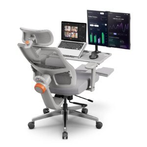 Newtral MagicH — GPro Home Office Ergonomic Chair With Workstation LAPD