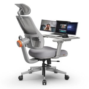 NEWTRAL Ergonomic Office Chair with Desktop — Adaptive Lower Back Support G