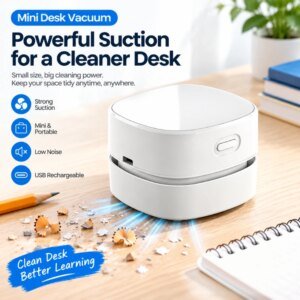Desktop Vacuum Cleaner Portable Wireless Mini Vacuum Cleaner Office Desk Du