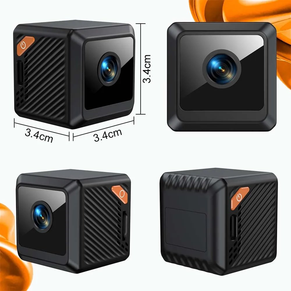 W02 1080P mini Security Protection Home Night Vision Surveillance Outdoor C - Imagen 5