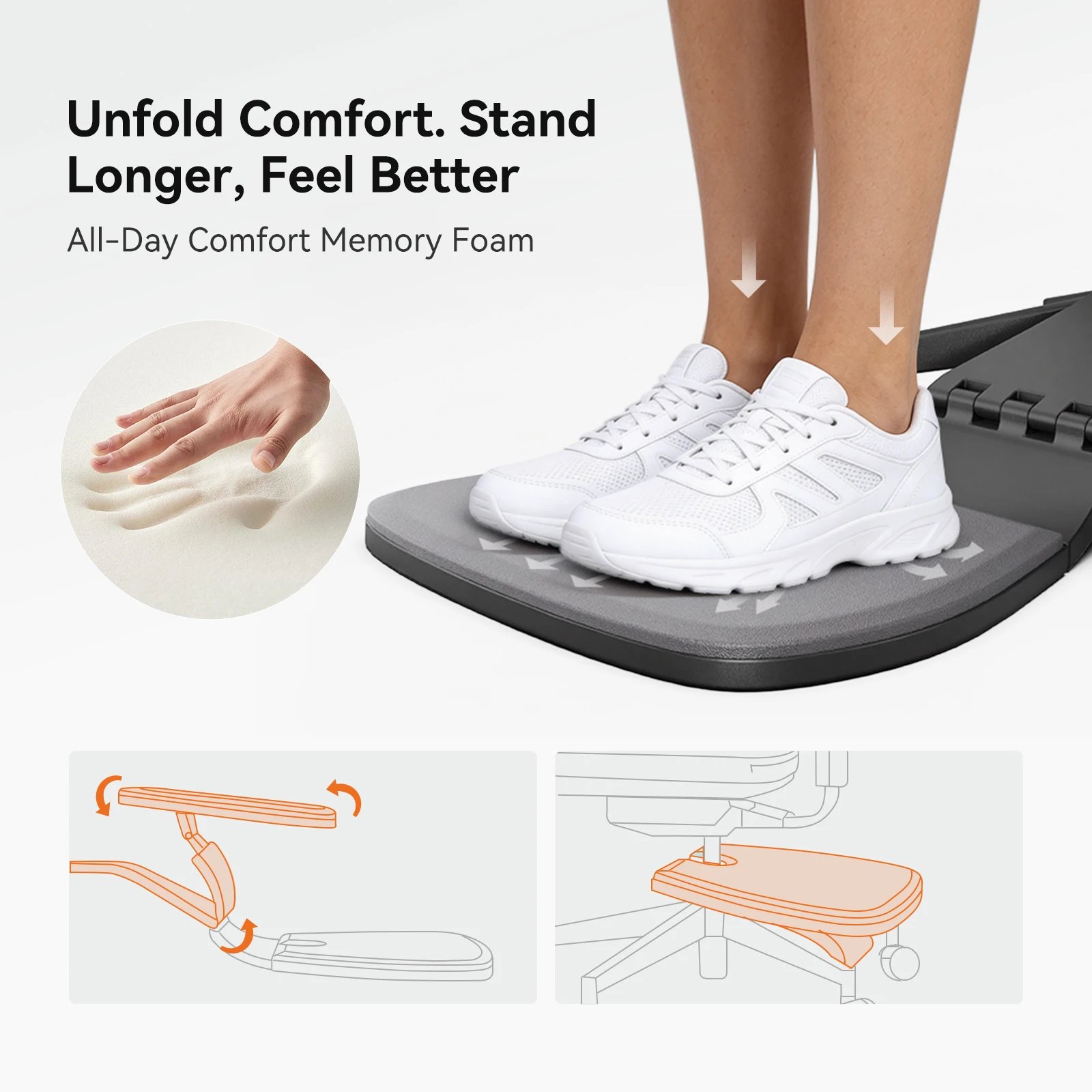 NEWTRAL MT — M Ergonomic Standing Desk Chair - Imagen 6