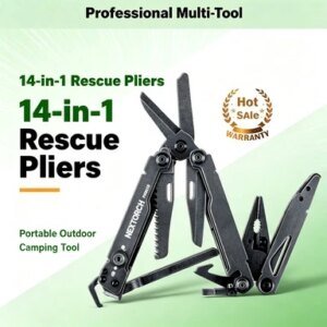 NEXTORCH Pioneer 14 in 1 Multitool Folding Pliers Knife Multi Tool Outdoor