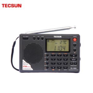 TECSUN PL — 380 DSP World Band Radio FM MW SW LW Portable Digital Receiver