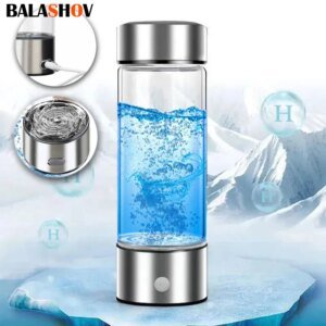 420ml Rich Hydrogen Oxygen Water Cup H2 Generator Bottle Alkaline Maker Ion