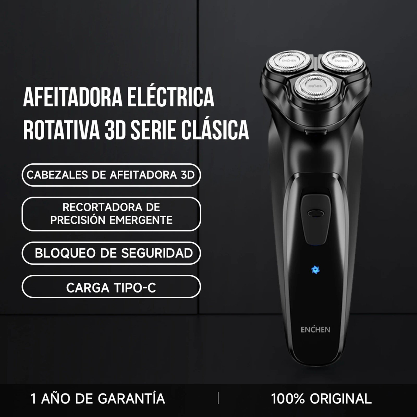 Champú Purificante para Barba y Rostro Carbón de Bambú y Menta 200ml