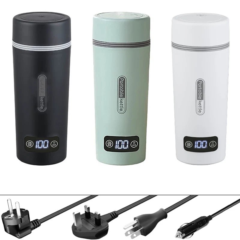 Hervidor Eléctrico Portátil para Viaje y Coche 4 Temperaturas (12V / 220V) - Imagen 6
