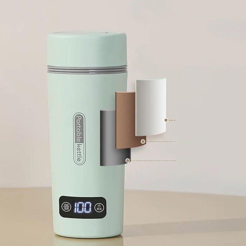 Hervidor Eléctrico Portátil para Viaje y Coche 4 Temperaturas (12V / 220V) - Imagen 3