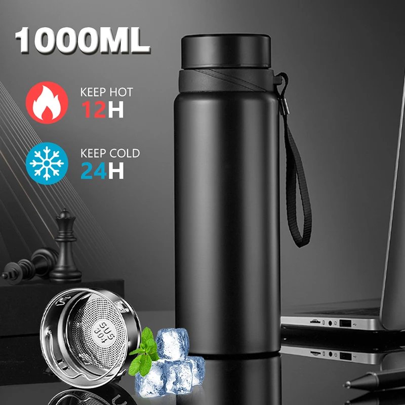 Botella Térmica con Pantalla LED de Temperatura en Acero Inox (600ml / 1000ml) - Imagen 5