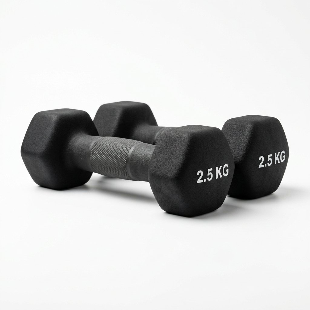 Mancuernas Ajustables Neopreno Antideslizantes Ergonómicas Par 5kg